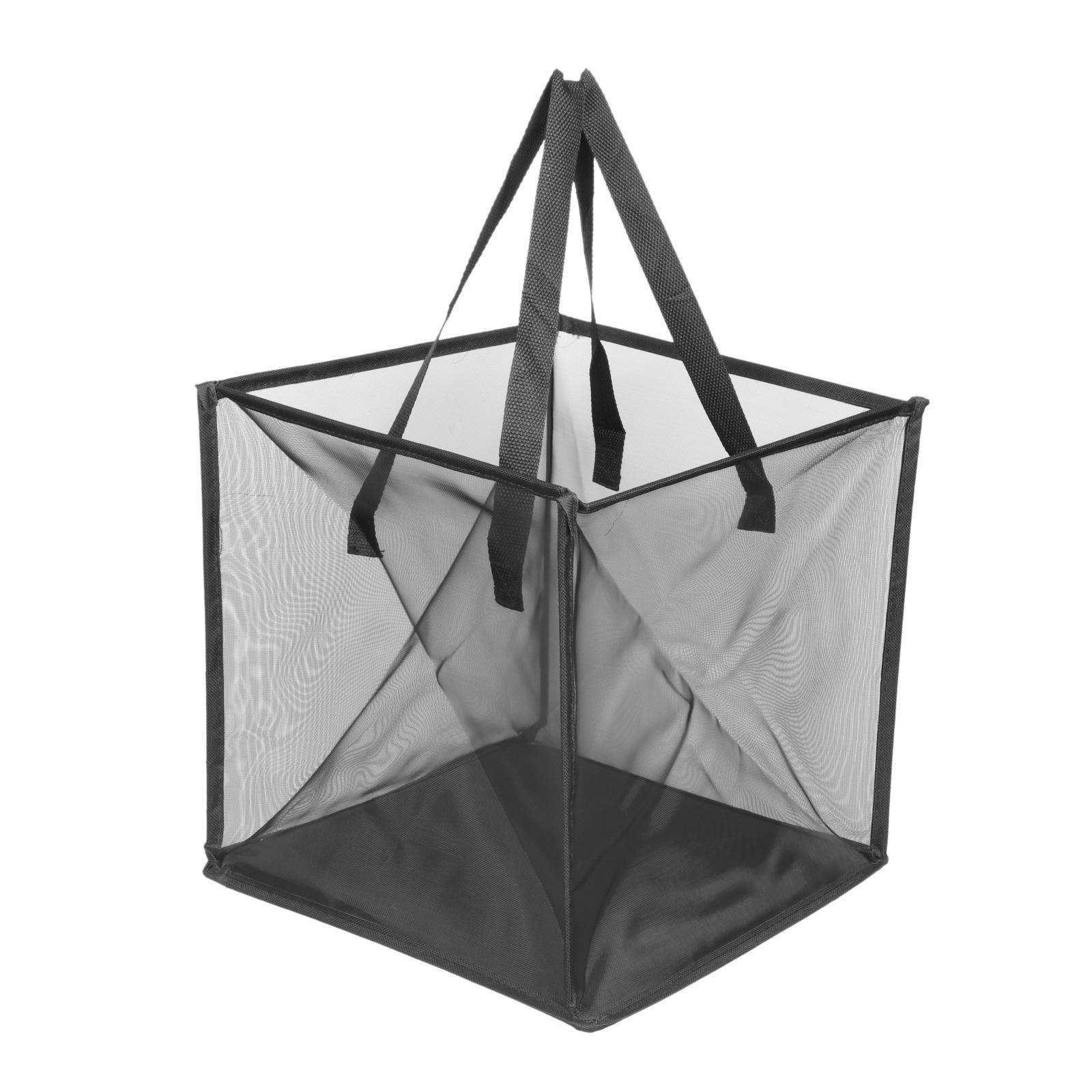 Laundry Basket Mesh Laundry Hamper with Handles Collapsible Clothes Hamper Dirty Clothes Laundry Basket for Dorm Laundry Room