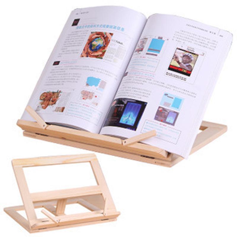 Khung Gỗ Đọc Giá Sách Chân Đế Đọc Sách Bookend Máy Tính Bảng Hỗ Trợ Giá Nhạc Bàn Gỗ Vẽ Giá Vẽ Văn Phòng Phẩm