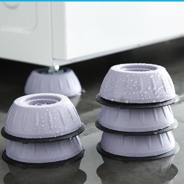 Bộ 4 Miếng Đệm Cao Su Chống Rung Máy Giặt,Đế Chống Ồn Máy Giặt,Chân Đỡ Đa Năng Tủ Lạnh