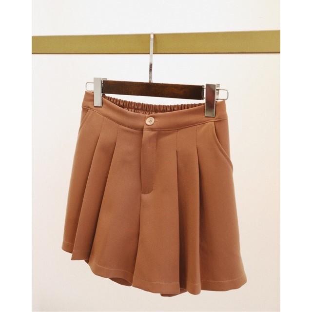 Quần short váy 2 ly tuyết mẫu mới, có chun sau co dãn nên bụng to nhỏ đều mặc đc (short 2 ly)