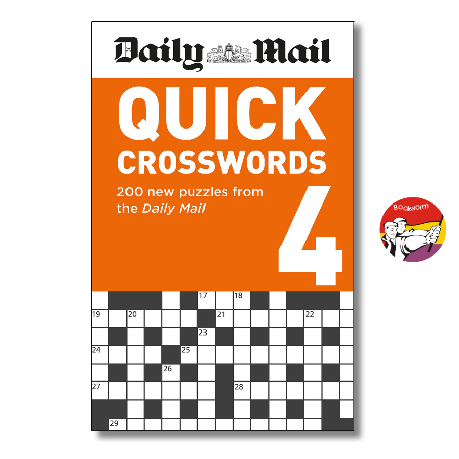 Sách - Quick Crosswords 4 | Games / Ngoại văn Nhập khẩu UK / Trò chơi ô chữ giải trí