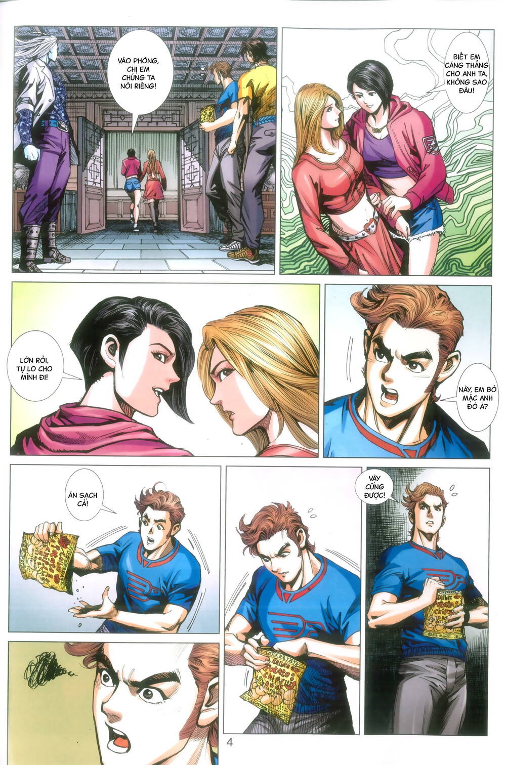 Long Hổ 5 Thế 3 Thế Cừu chapter 90 4