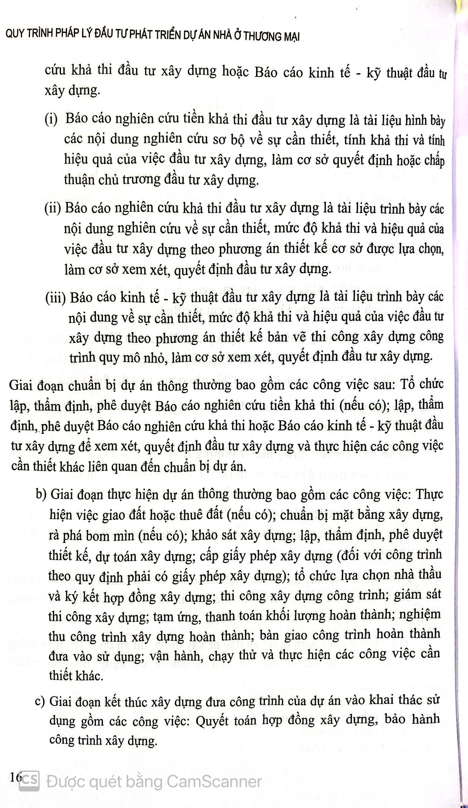 Benito - Sách - Quy trình pháp lý đầu tư phát triển dự án nhà ở thương mại - NXB Xây dựng