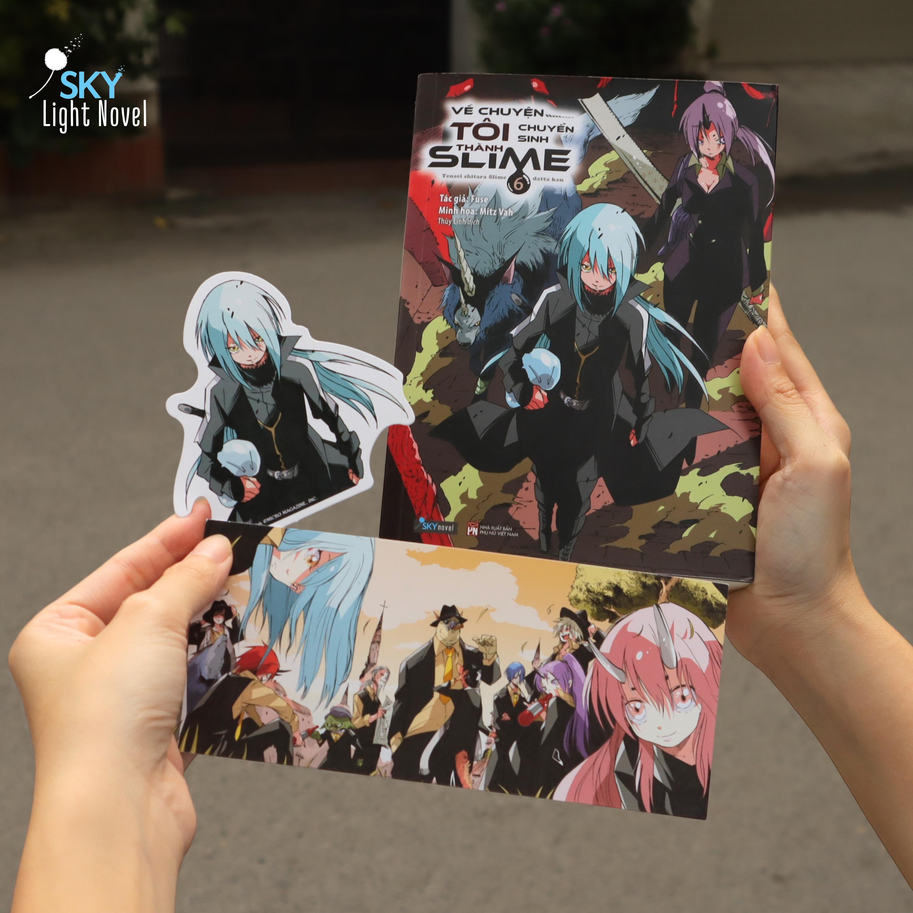Sách - Về Chuyện Tôi Chuyển Sinh Thành Slime - Tập 6 - Bản Đặc Biệt - Tặng Kèm Bookmark + Postcard + Card Hologram