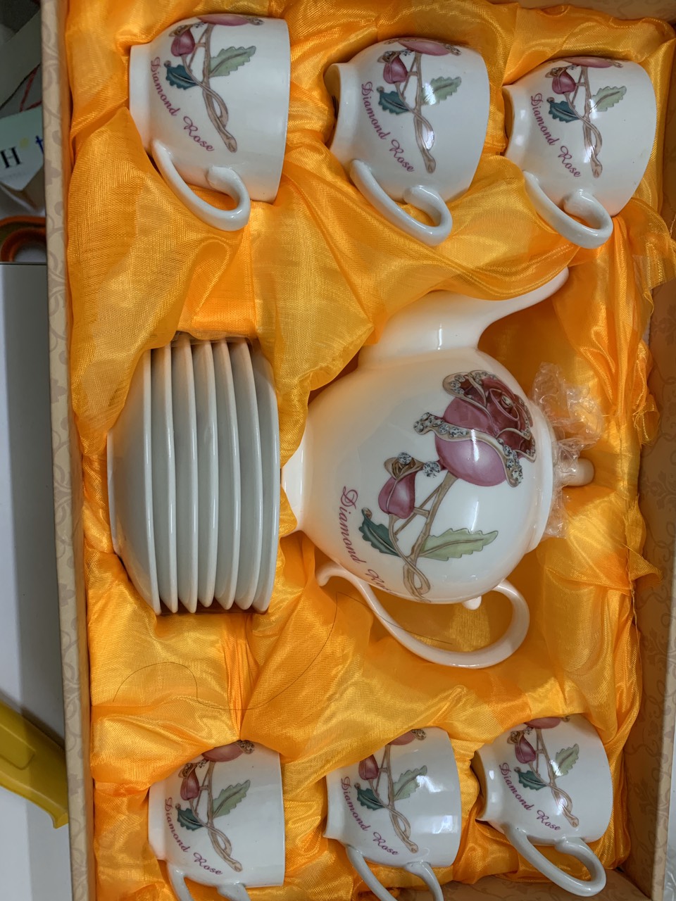 BỘ ẤM CHÉN PHA TRÀ SỨ CAO CẤP  ( GIAO NGẪU NHIÊN ) - ANTH597
