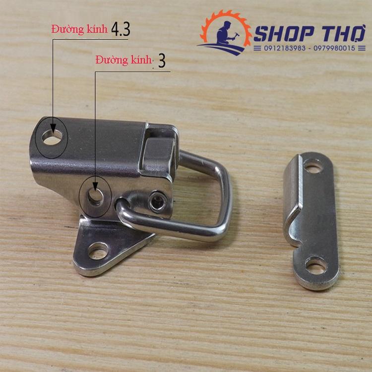 Khóa nhanh, khóa hòm, khóa hộp ,khóa công nghiệp J500 inox 304