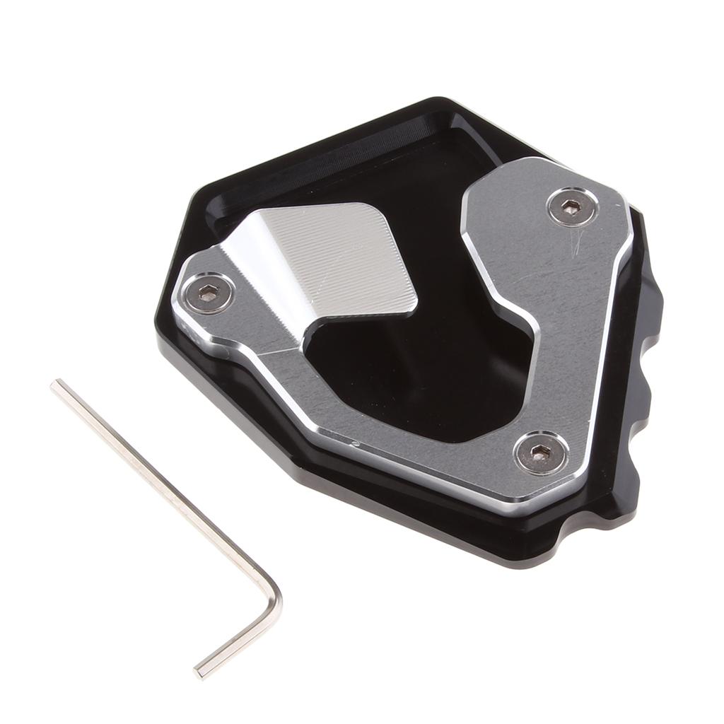 Motorcycle CNC Side Stand Kickstand Enlarge Plate Pad For 2016-2018 Honda CRF 1000L Africa Twin