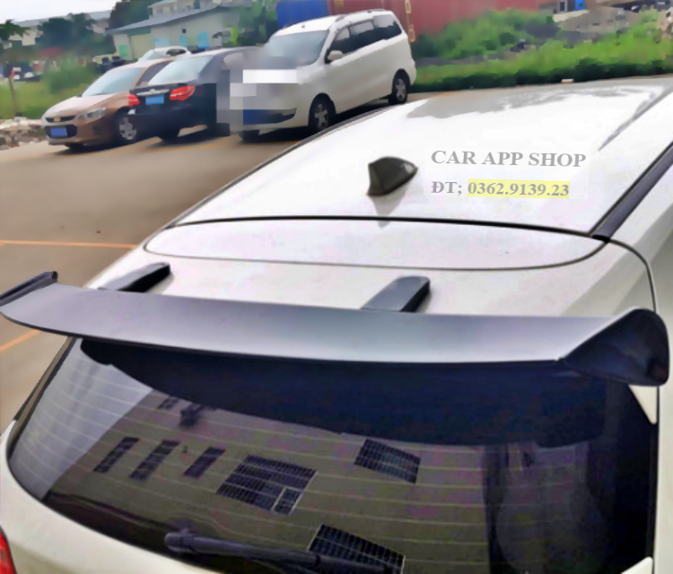 Đuôi Gió Lắp Chung Cho Các Dòng Xe , SUV , Đuôi Cộc , Hatchback. Đuôi Gió Mộc Chưa Sơn