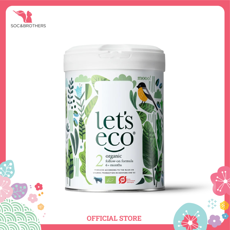SPDD sữa công thức hữu cơ Let's Eco 2 dành cho trẻ trên 6M