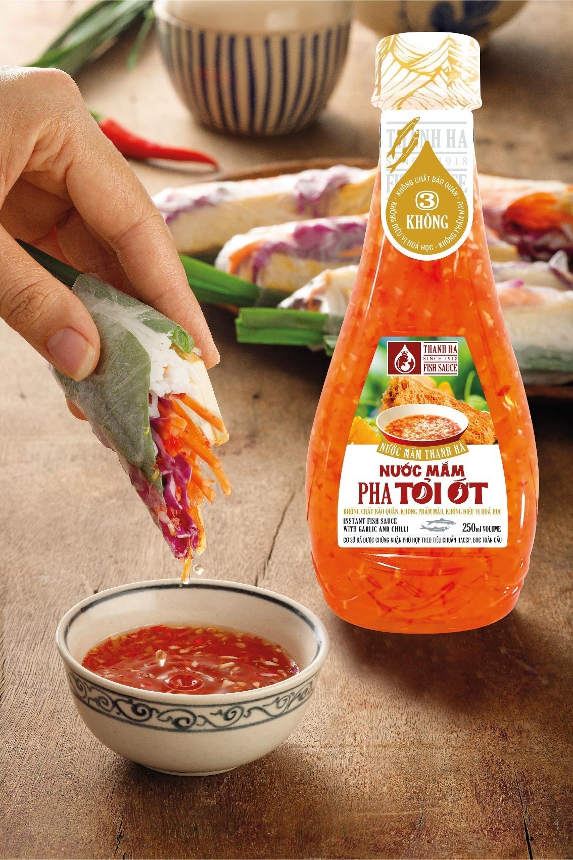 Nước mắm Tỏi ớt Thanh Hà 250ml