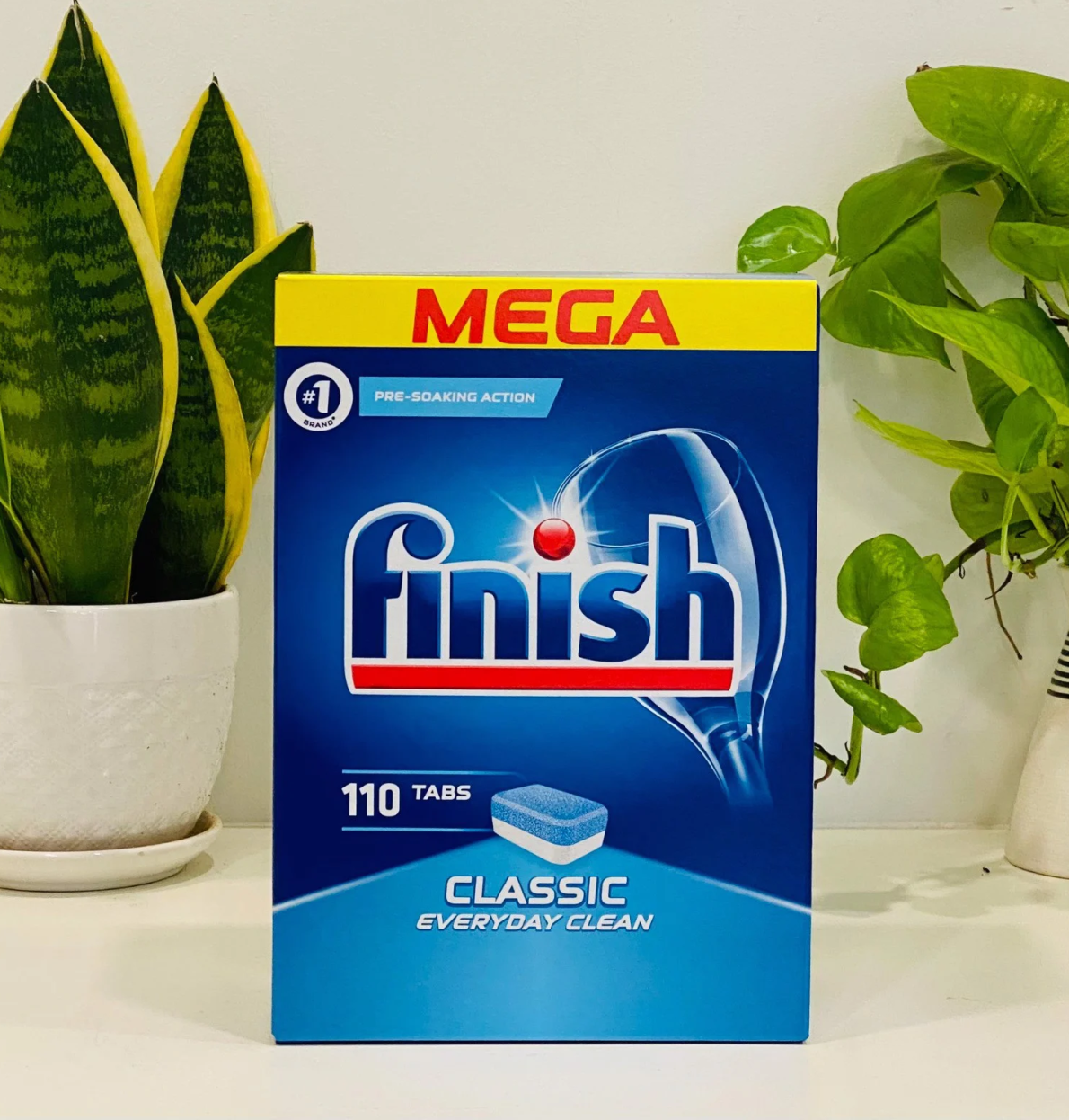 Viên rửa bát Finish Classic 110 viên/ hộp