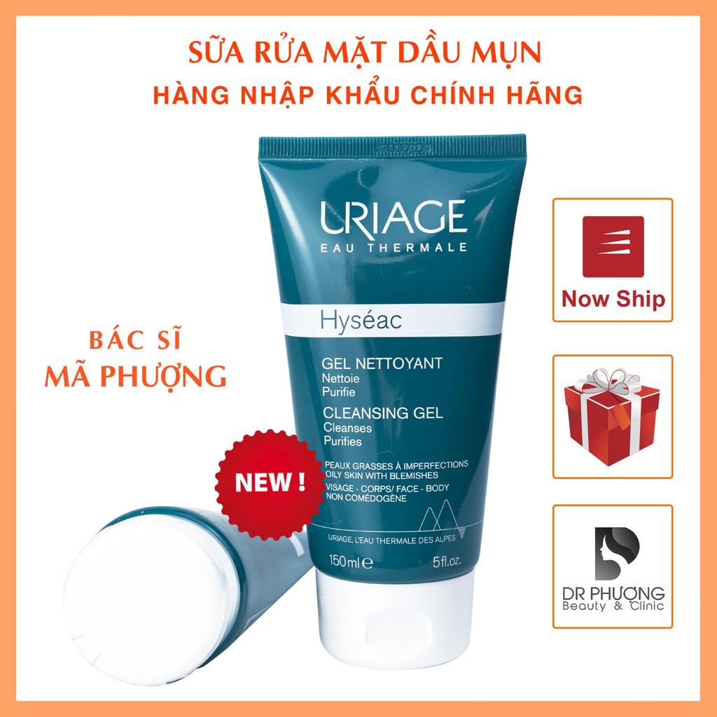 Sữa rửa mặt cho da dầu, mụn , da hỗn hợp Uriage Hyseac Gel Nettoyant