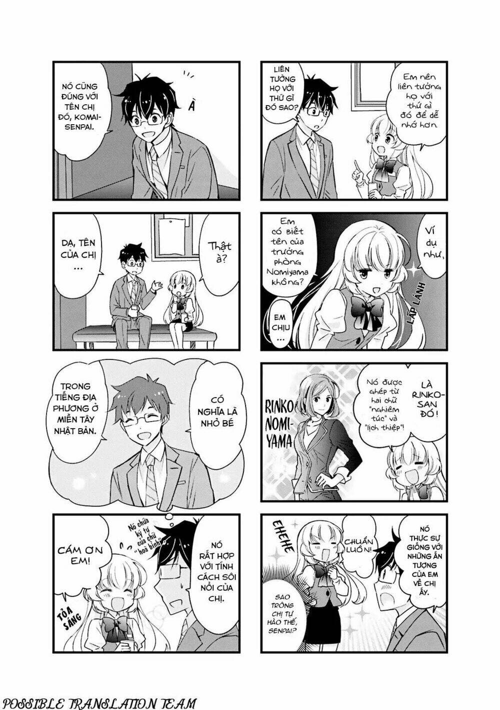 senpai nhỏ nhắn của tôi rất dễ thương chapter 8 6