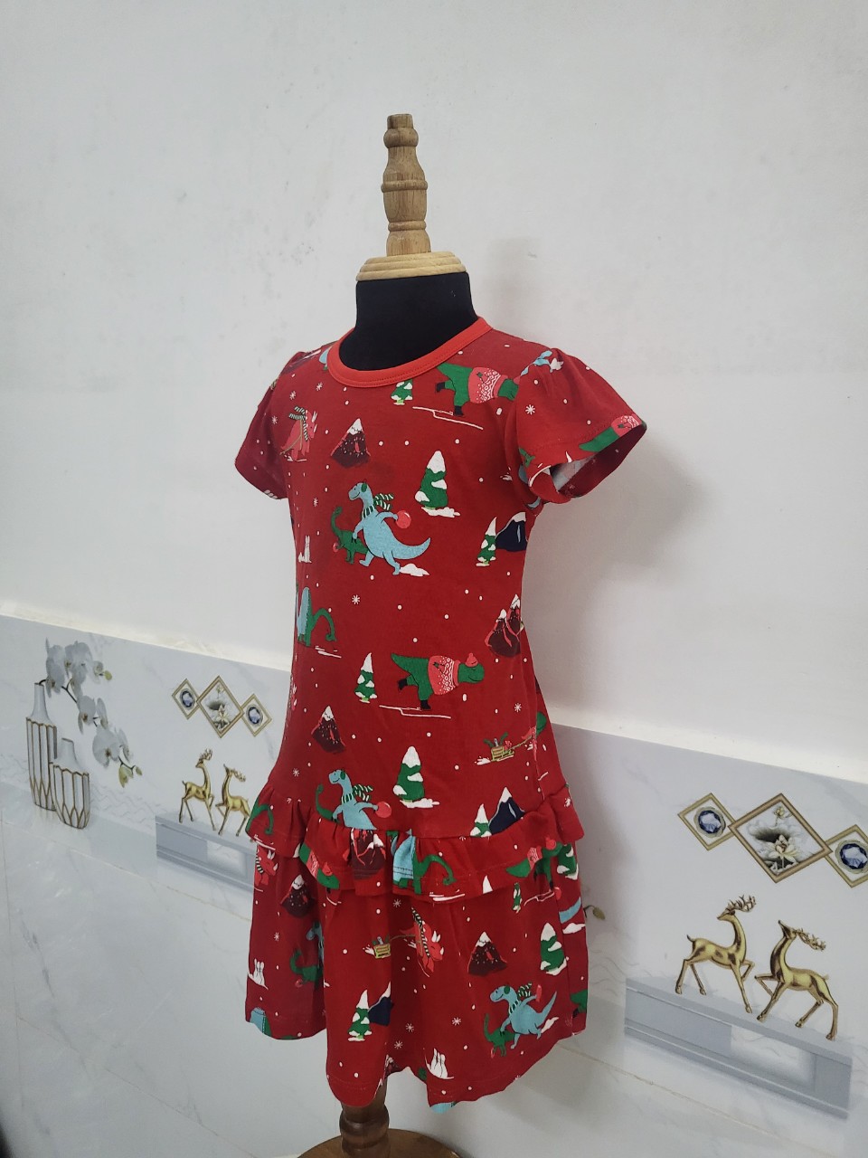 ĐẦM BÉ GÁI 2 BÈO ĐỎ HV NOEL