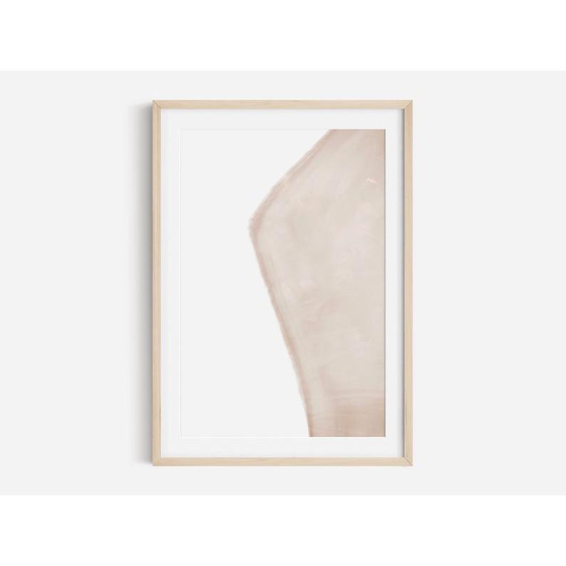 Tranh treo tường | Tranh nghệ thuật trừu tượng - Neutral Abstract Art Print, Shape Abstract Art 05