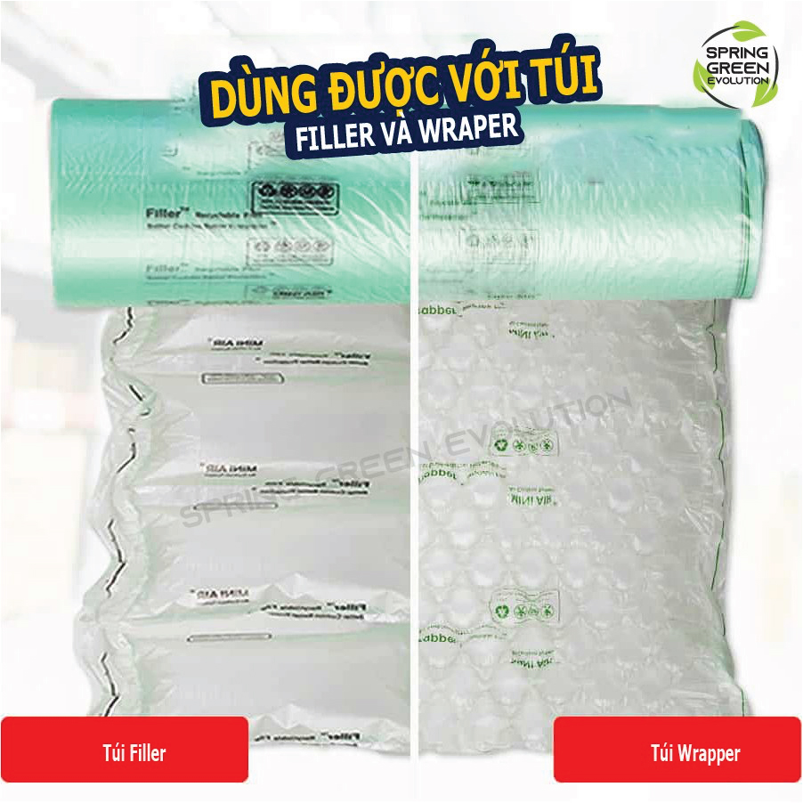 Máy Làm Bóng Khí Chống Sốc Bán Công Nghiệp AIRPRO-C1. Hàng Nhập Khẩu Chính Hãng SGE Thái Lan