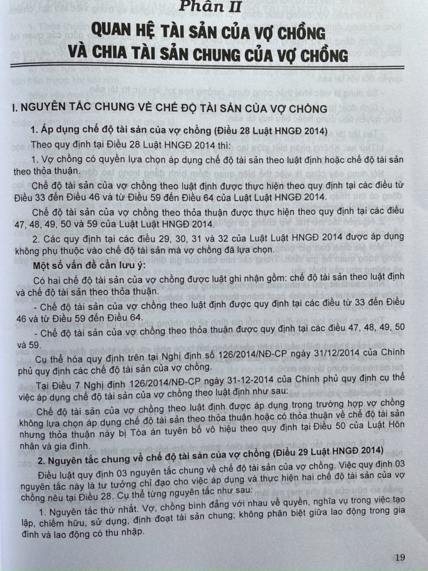 Thủ Tục Kết Hôn, Ly Hôn Chế Độ Tài Sản và Chia Tài Sản Chung Của Vợ Chồng