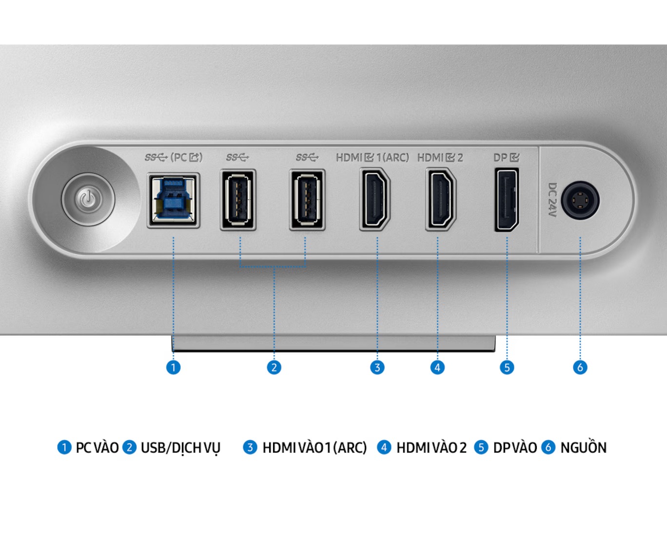 Màn Hình Gaming Samsung Odyssey OLED G8 G80SDF LS32DG802SEXXV (32Inch, OLED, 4K, 240Hz, 0.03ms) - Hàng chính hãng