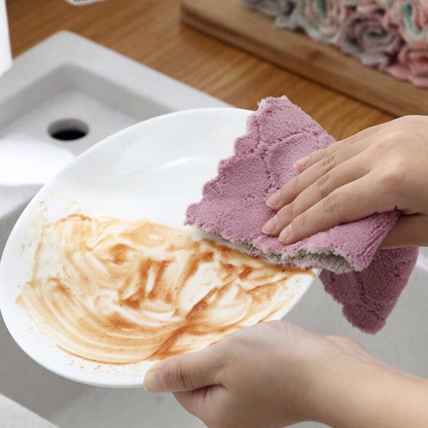 Khăn lau nhà bếp bát đĩa đa năng