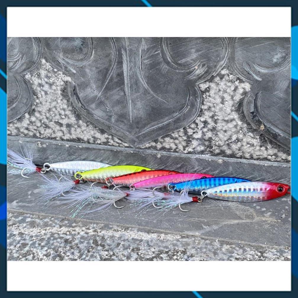 Mồi Câu Lure Jigging Nặng 7g_10g_15g_20g lure chẽm,nhồng,hồng,măng,vược,...._ Lure 24