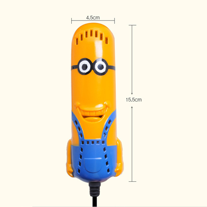 Máy sấy giày hình Minion tiện dụng