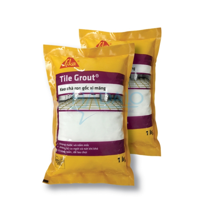 Sika Tile Grout - Bao 1kg - Keo chét mạch gạch, bột chà ron