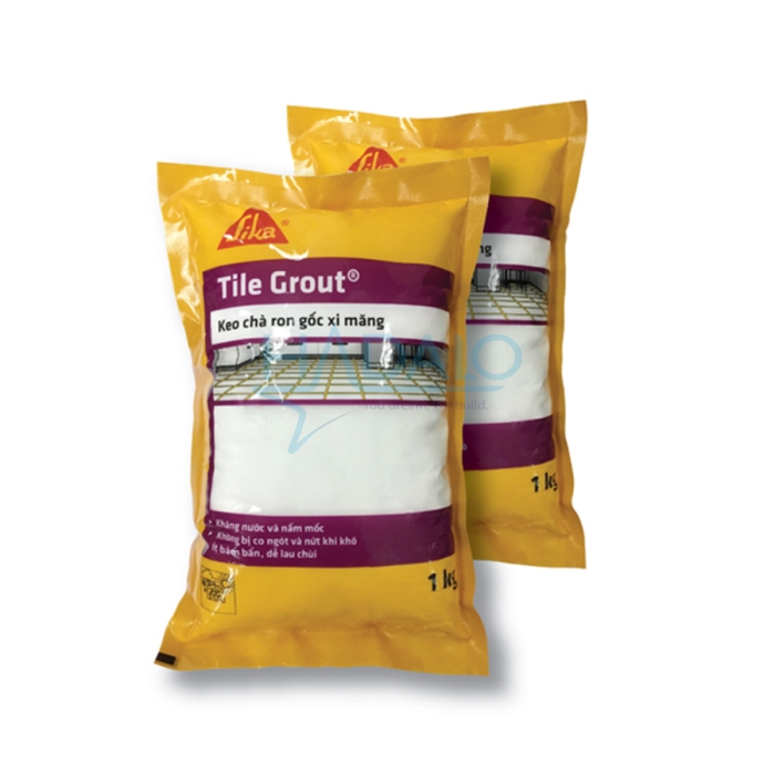 Sika Tile Grout - Bao 1kg - Keo chét mạch gạch, bột chà ron