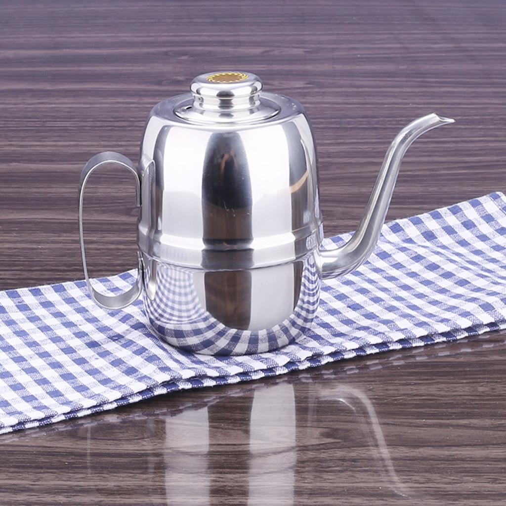 Stainless Steel Olive Oil Vinegar Can Drizzler Cruet Bottle Oil Dispenser