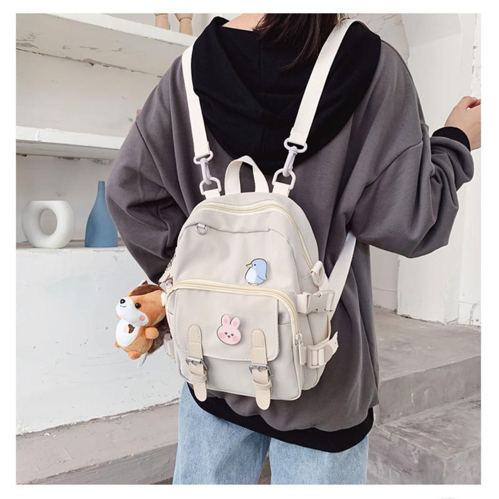 Balo Mini + TẶNG STICKER Balo Ulzzang cao cấp Chống Nước - B06
