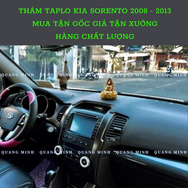 THẢM TAPLO CAO CẤP KIA SORENTO