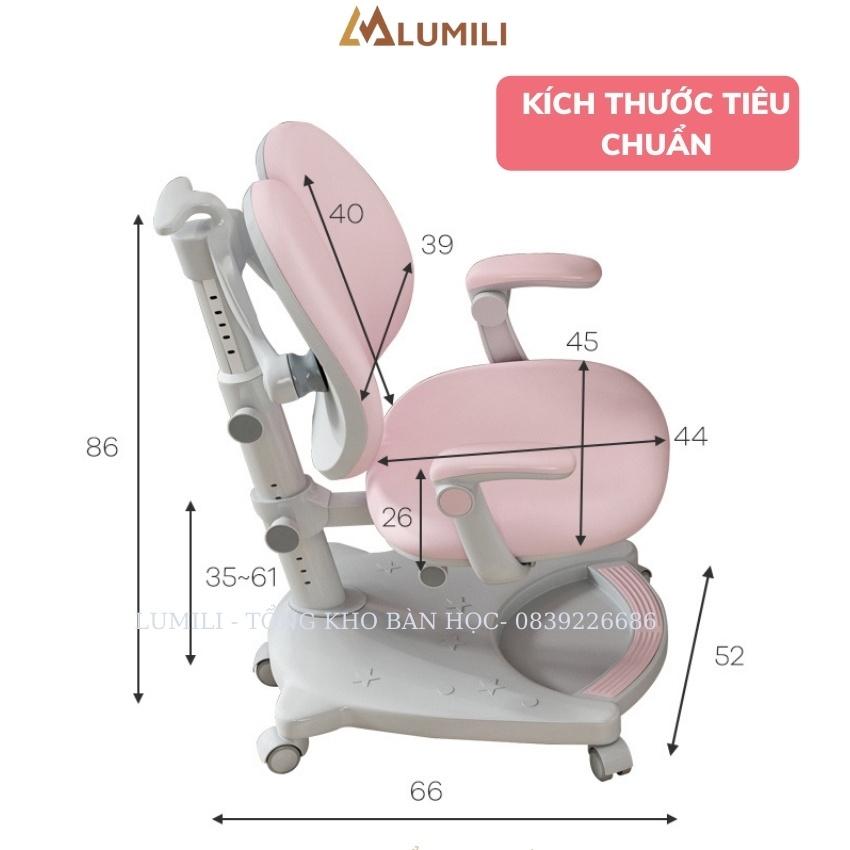 Ghế ngồi học chống gù giúp con có tư thế ngồi lành mạnh chuẩn khoa học ngăn ngừa cong vẹo cột sống F4