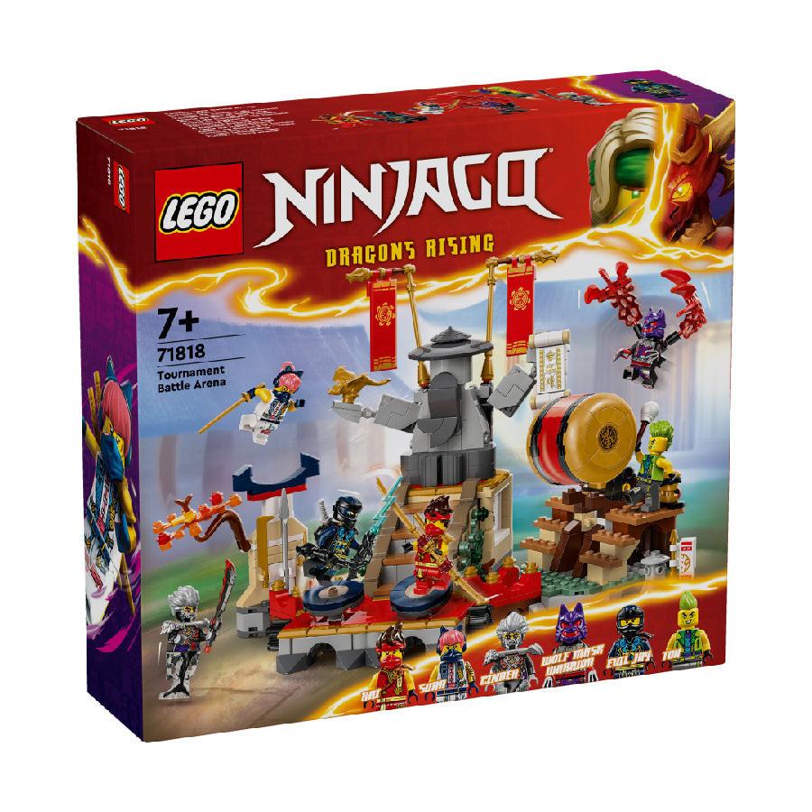 LEGO NINJAGO 71818 Đồ Chơi Lắp Ráp Đấu Trường Ninjago (659 chi tiết)
