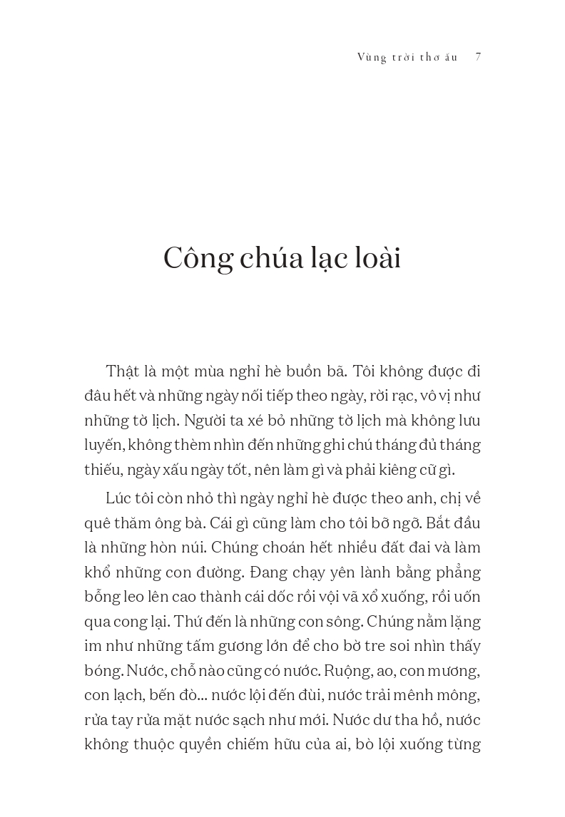 Vùng Trời Thơ Ấu (Tủ Sách Vàng - Tác Phẩm Chọn Lọc Dành Cho Thiếu Nhi) [Tái Bản 2024]