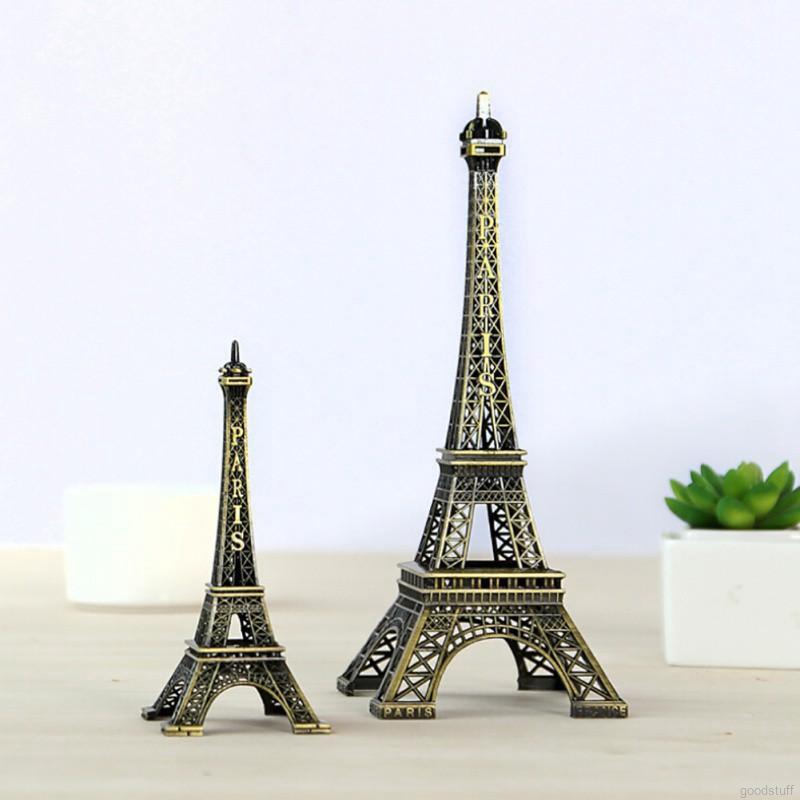 Mô hình tháp Eiffel bằng kim loại nhỏ dùng trang trí