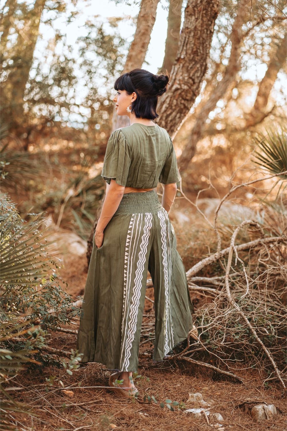 Quần Xòe Cotton Isla Bonita