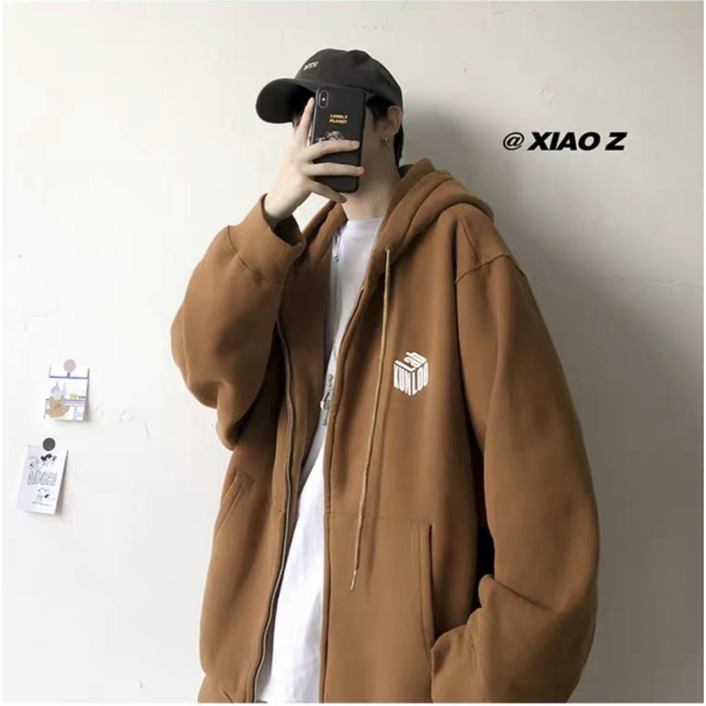 ÁO KHOÁC HOODIE NAM FORM RỘNG CÓ NÓN LỚN CỰC ĐẸP