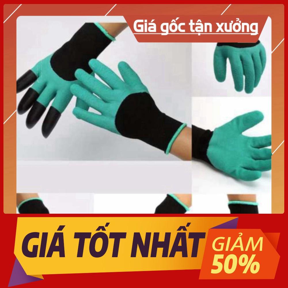 Sẵn hàng GĂNG TAY CHUYÊN DỤNG LÀM VƯỜN, BỚI ĐẤT, CHĂM SÓC CÂY LOẠI SIÊU BỀN