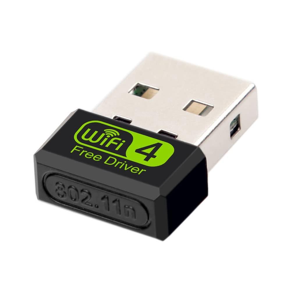 Usb thu wifi 150Mbps b/g/n cho máy tính để bàn, laptop hỗ trợ win 7/ 10/ 11 - JH N515 Hồ Phạm