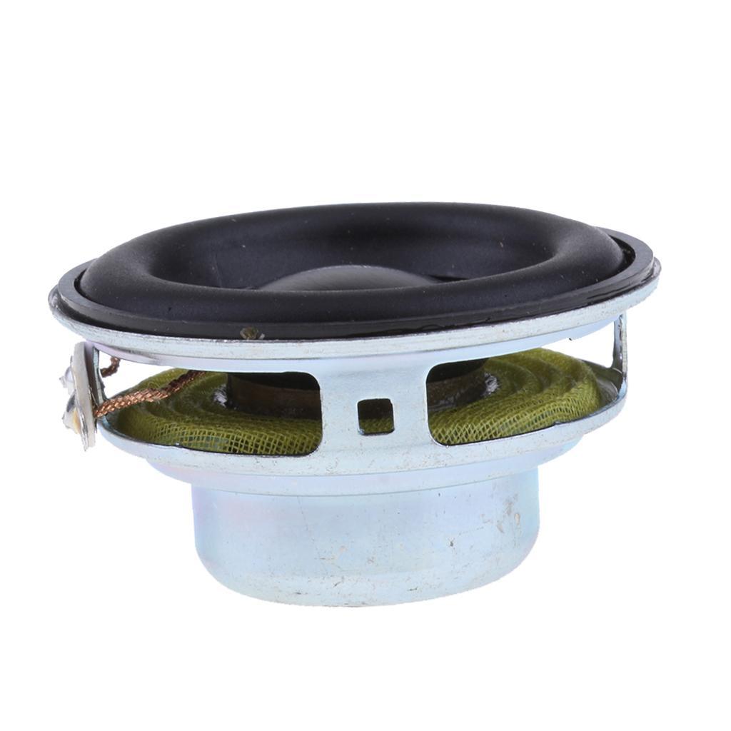 2 Packs 40mm 5W Full Range Audio Speaker 4Ohm Clear Sound 16 Coil for