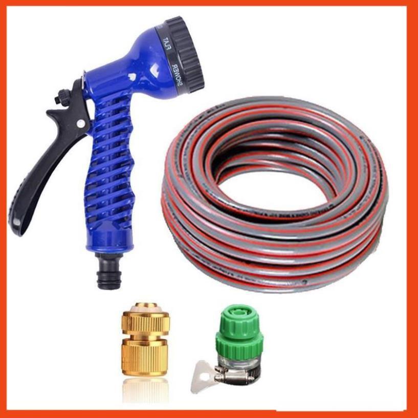 Bộ dây vòi xịt rửa xe, tưới cây, dọn dẹp nhà cửa 3-5m  206843