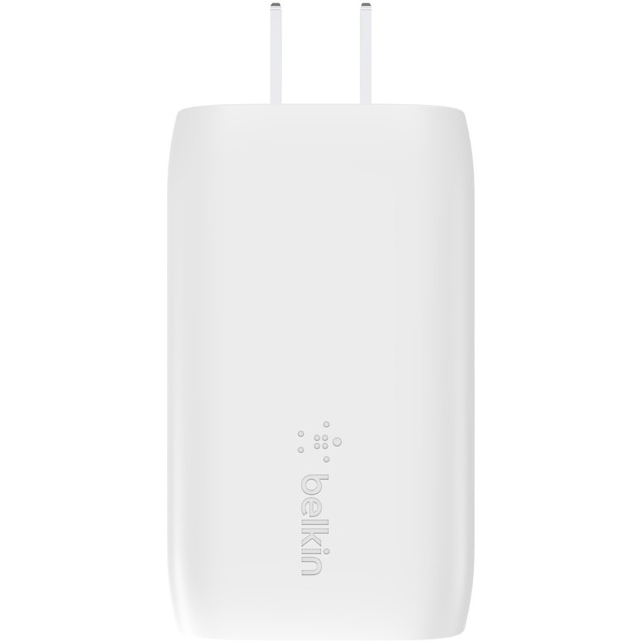 Adapter Sạc 2 Cổng Belkin 30W Hỗ Trợ Sạc Nhanh Power Delivery PD 18W Tích Hợp USB Type-C Wall Charger - Hàng Chính Hãng