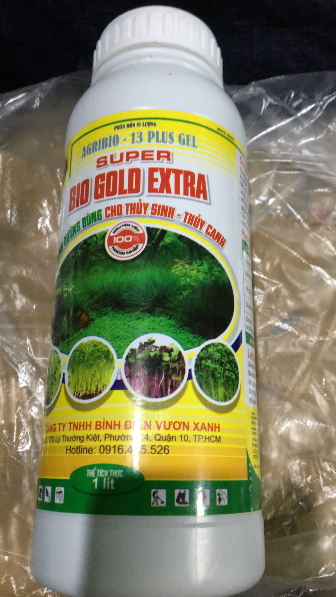 Dinh dưỡng dùng cho thủy sinh, thủy canh Super Bio Gold