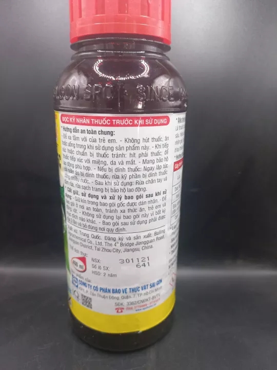 Thuốc trừ sâu sinh học BinhTox 3.8EC 400ml