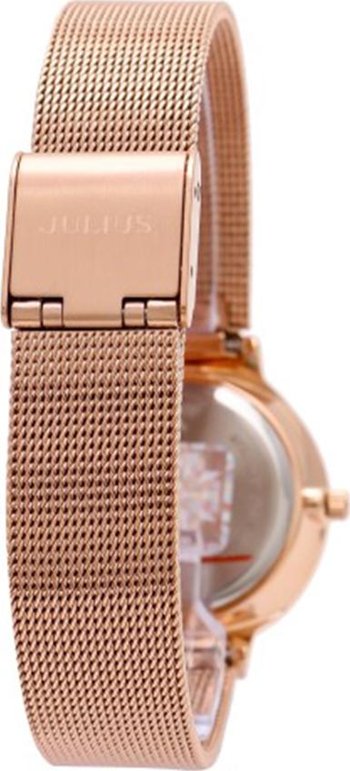 Đồng Hồ Nữ Hàn Quốc Dây Thép Julius JA-426 JU1052 (30mm) - Vàng Hồng