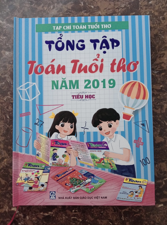 Sách - Tổng tập Toán tuổi thơ Năm 2019 Tiểu học