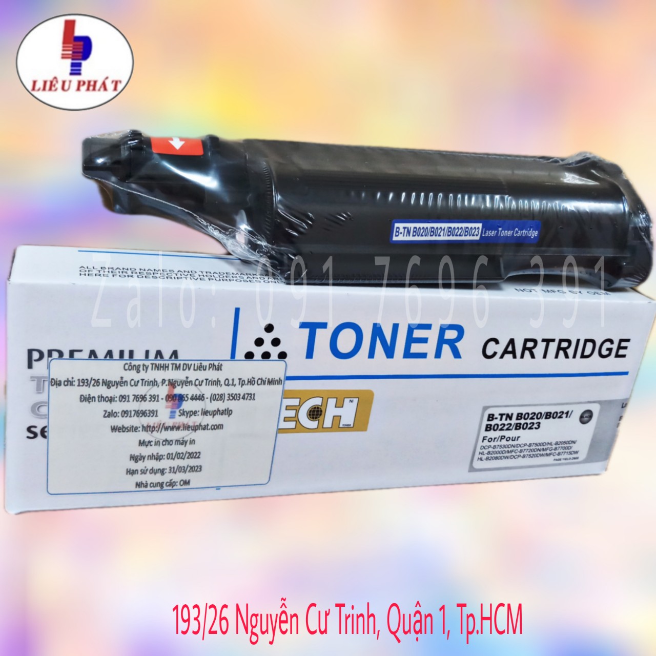 Mực dùng cho máy in Brother TN-B022 - Brother HL-B2000D, HL-B2080DW, DCP-B7535DW, MFC-B7715DW