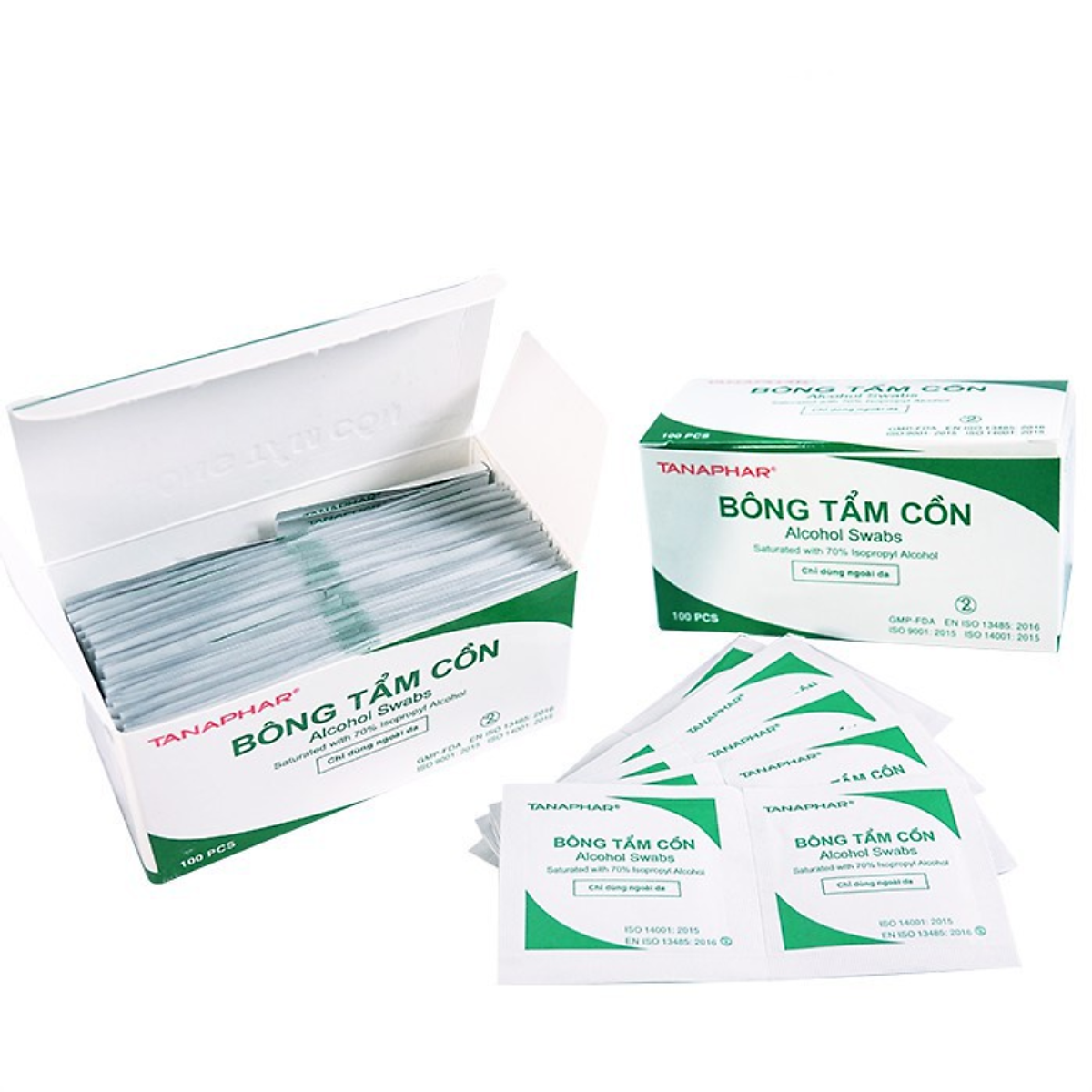 [QUÀ TẶNG ĐỘC QUYỀN] Combo 10 bông tẩm cồn