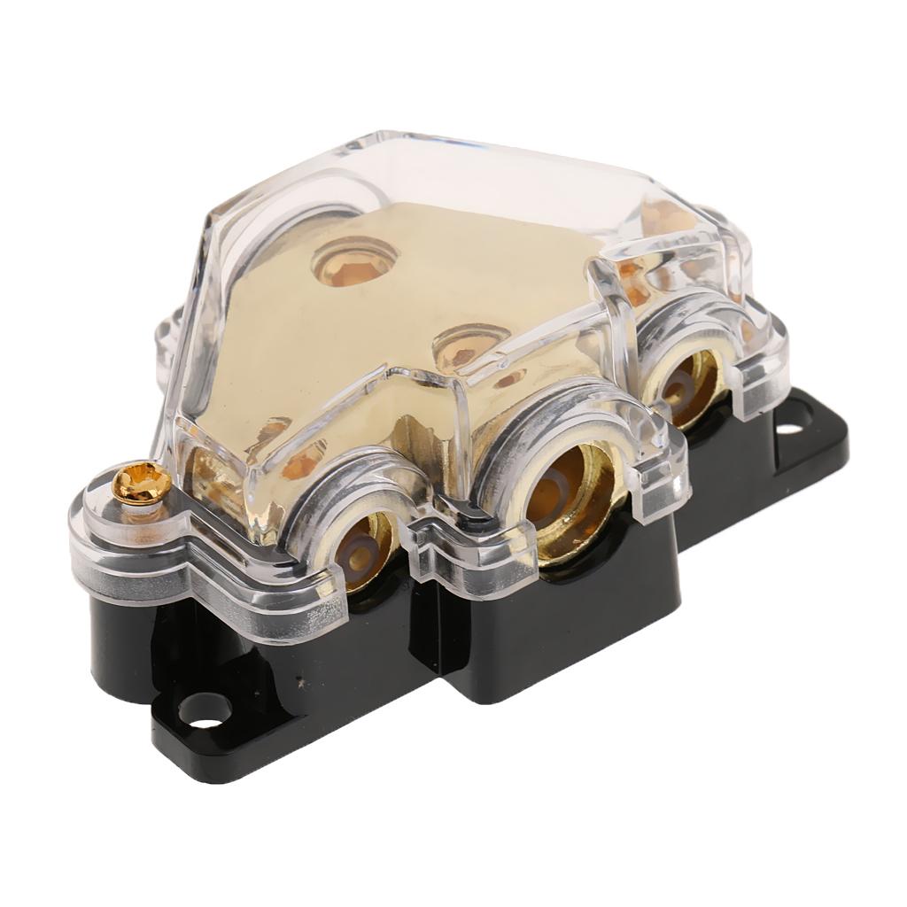 Car Audio Stereo Amp Power Ground Wire Splitter Distribution Block