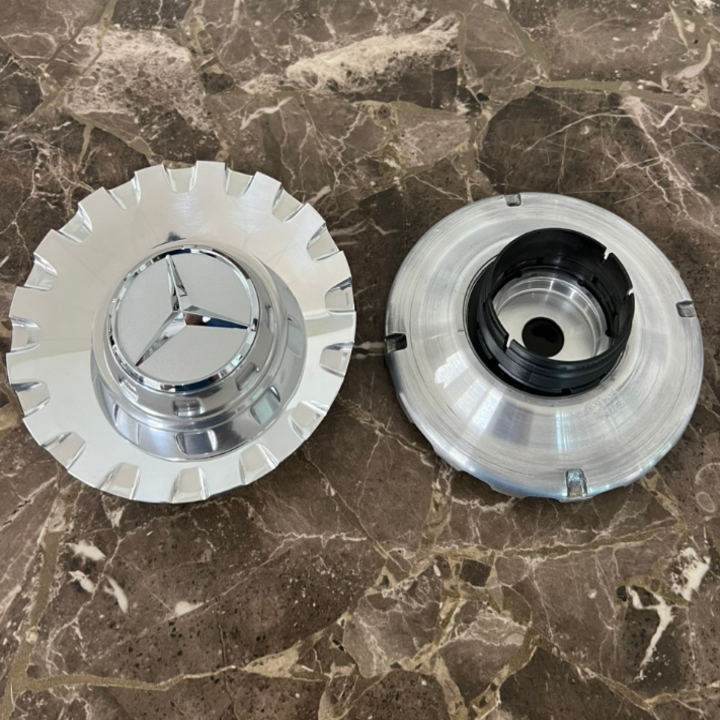 Logo chụp mâm, ốp lazang bánh xe ô tô Maybach ZGS-006 - Chất liệu hợp kim nhôm cao cấp