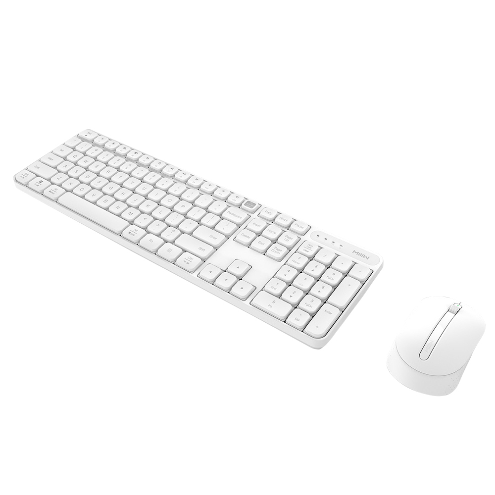 Bộ Bàn Phím Và Chuột Không Dây Xiaomi Miiiw Chống Trượt Dành Cho Máy Tính Xách Tay (2.4Ghz) Keyboard And Mouse Set Wireless Office